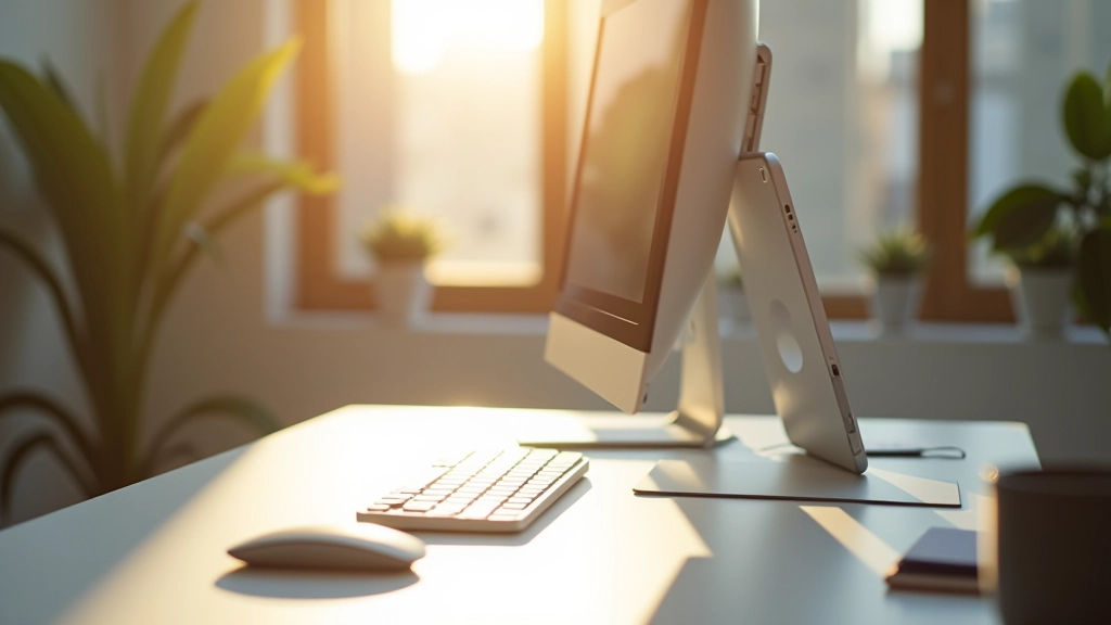 Workspace setup for learning social media